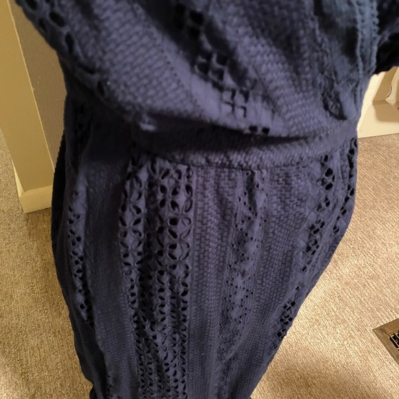 J. Crew eyelet wrap dress - Picture 3 of 4